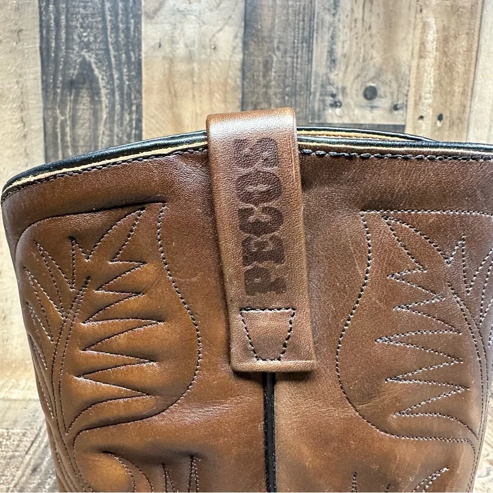 Red Wing 9801-1 USA-made Cowboy Boots, 11D, Excellent Condition - Picture 5 of 14